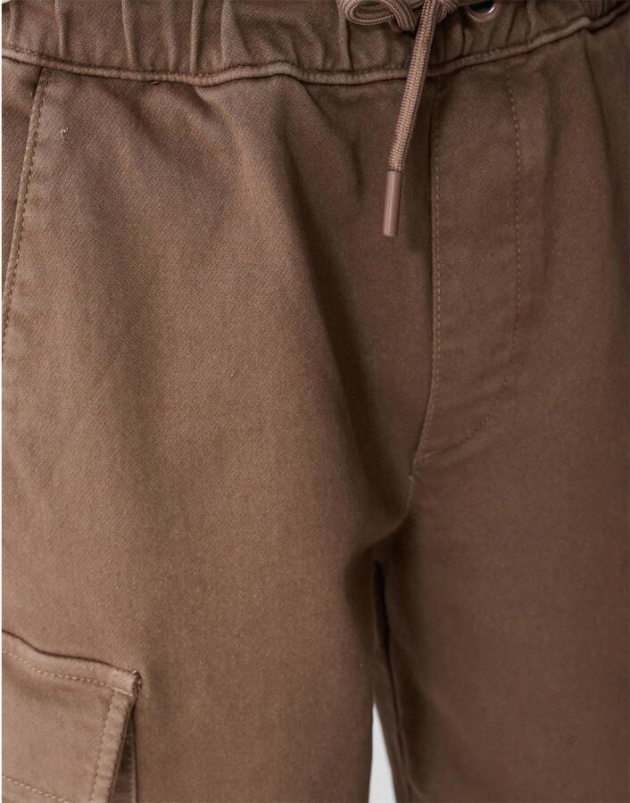 Shoeby loose casual broek donkerbruin - Foto 2