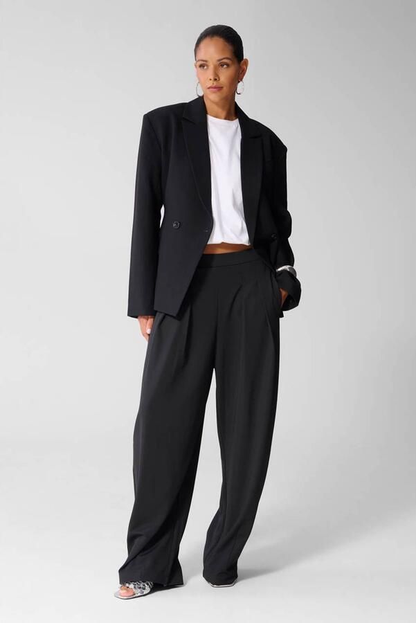 Shoeby loose fit broek zwart