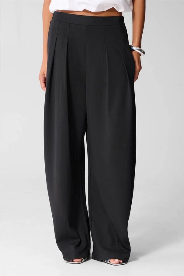 Shoeby loose fit broek zwart - Foto 3