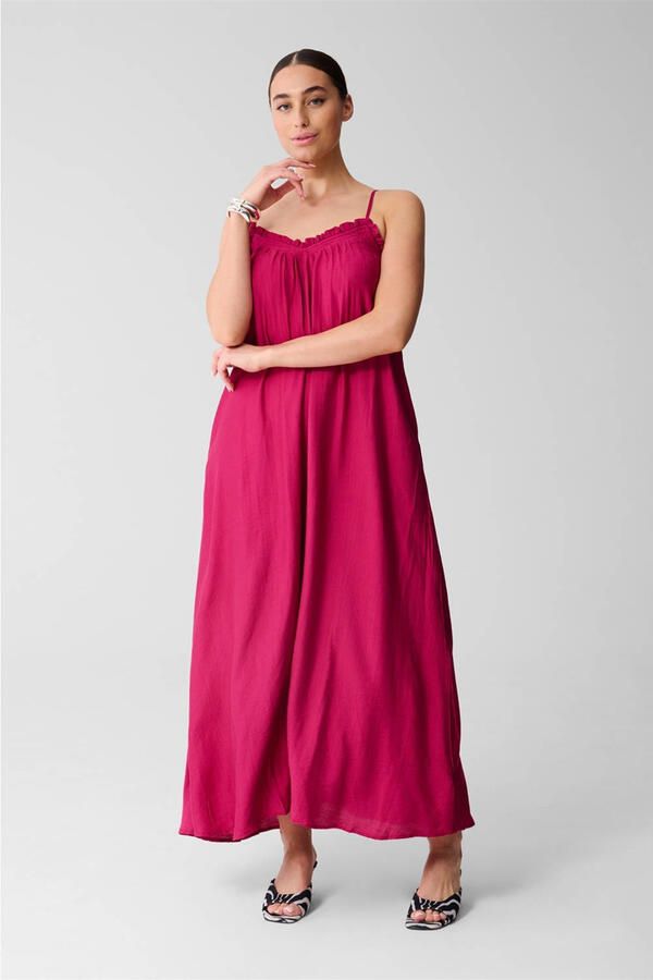Shoeby maxi jurk roze