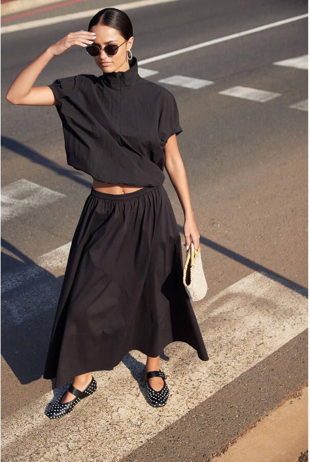 Shoeby maxi rok zwart - Foto 2