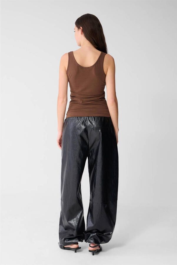 Shoeby mouwloze top bruin - Foto 2