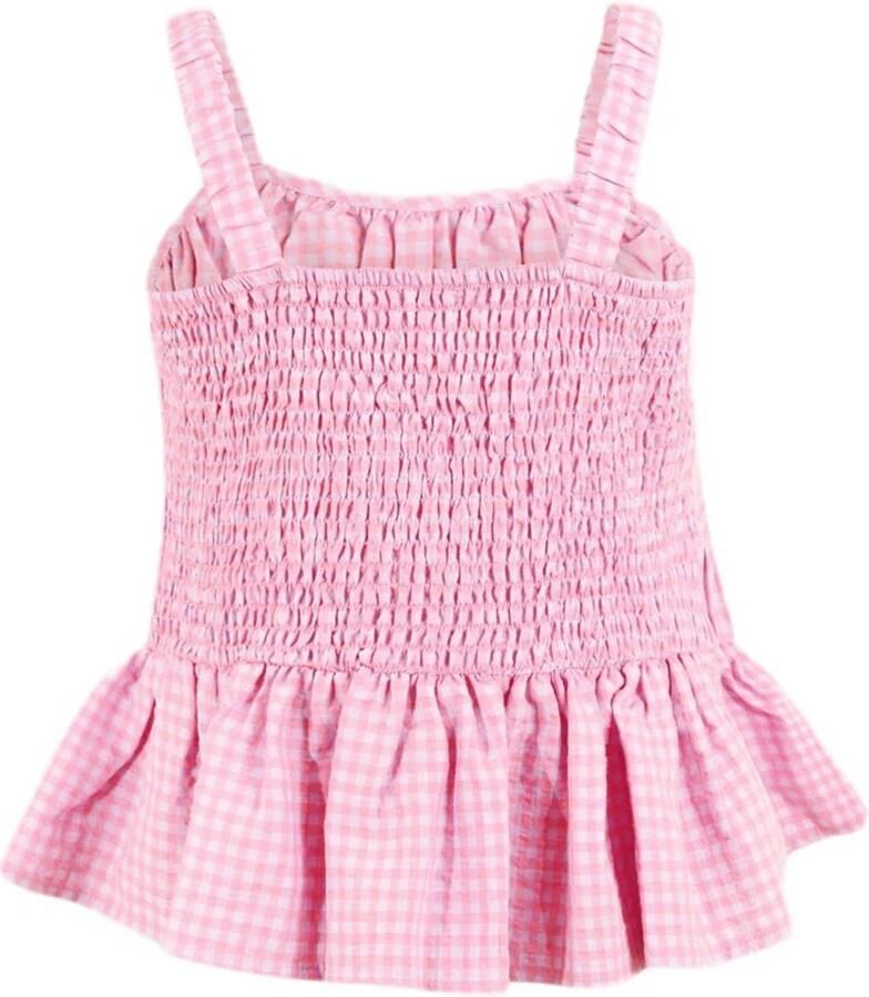 Shoeby mouwloze top roze - Foto 2