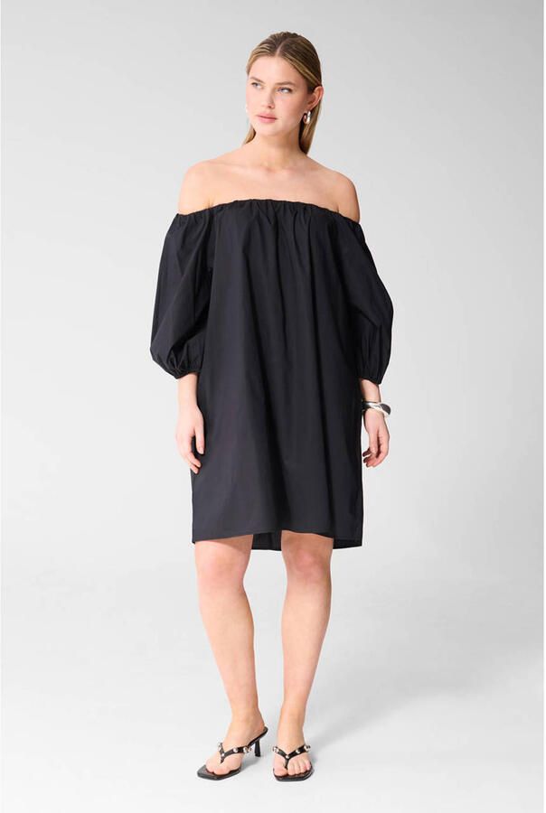 Shoeby off shoulder jurk zwart