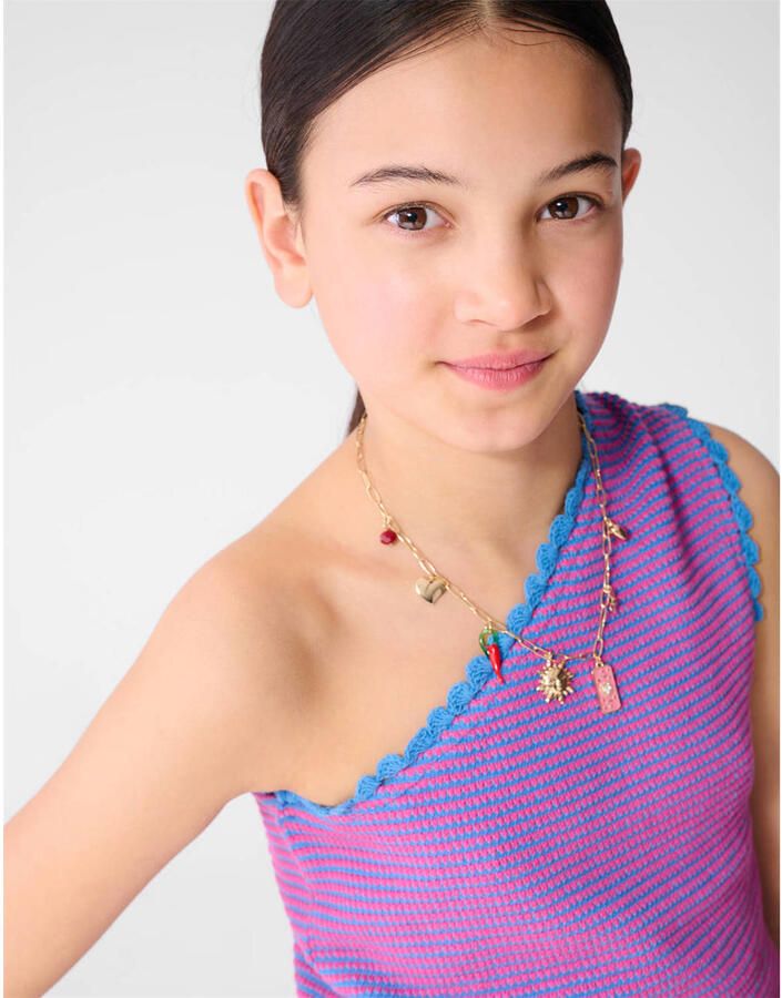 Shoeby one shoulder top paars - Foto 2