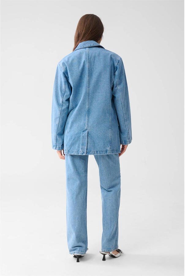 Shoeby oversized blazer medium blue denim - Foto 2