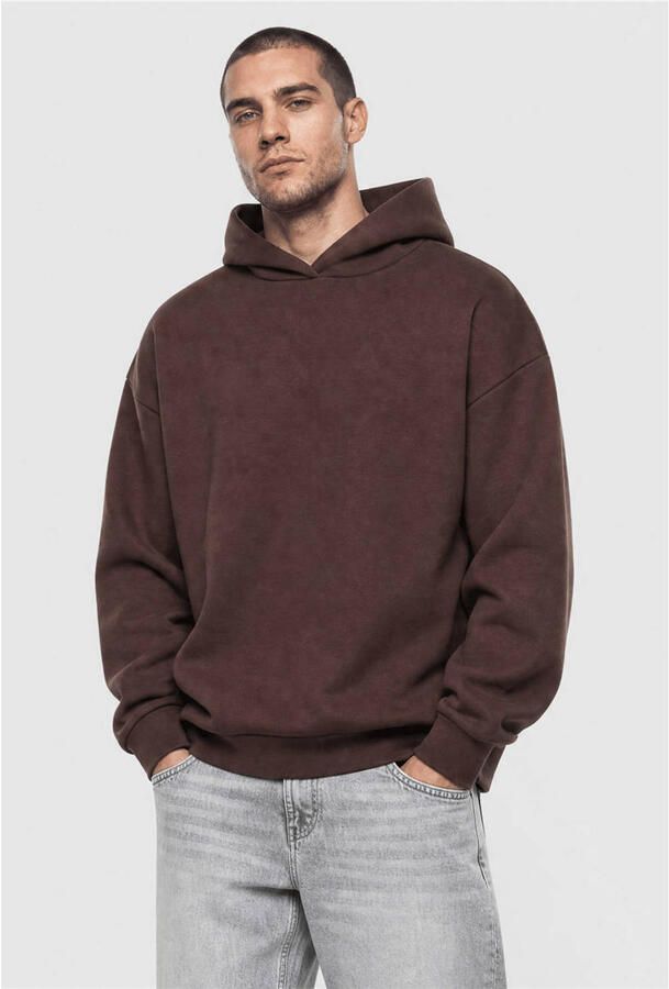 Shoeby oversized hoodie donkerbruin
