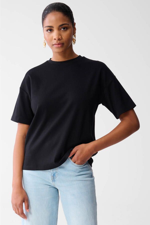 Shoeby oversized T-shirt zwart