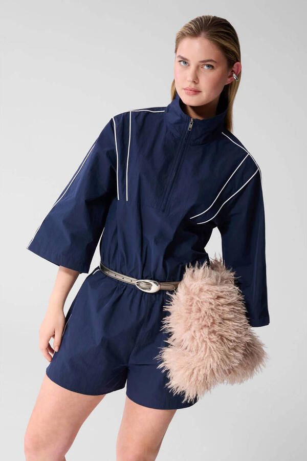 Shoeby playsuit donkerblauw