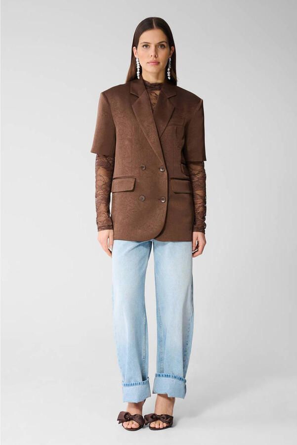 Shoeby regular blazer bruin - Foto 2