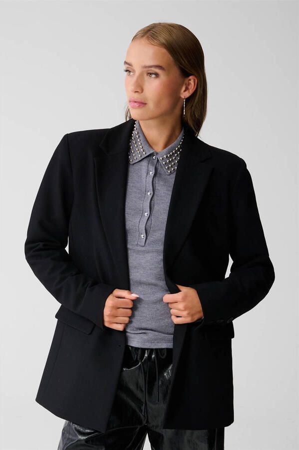Shoeby regular blazer zwart