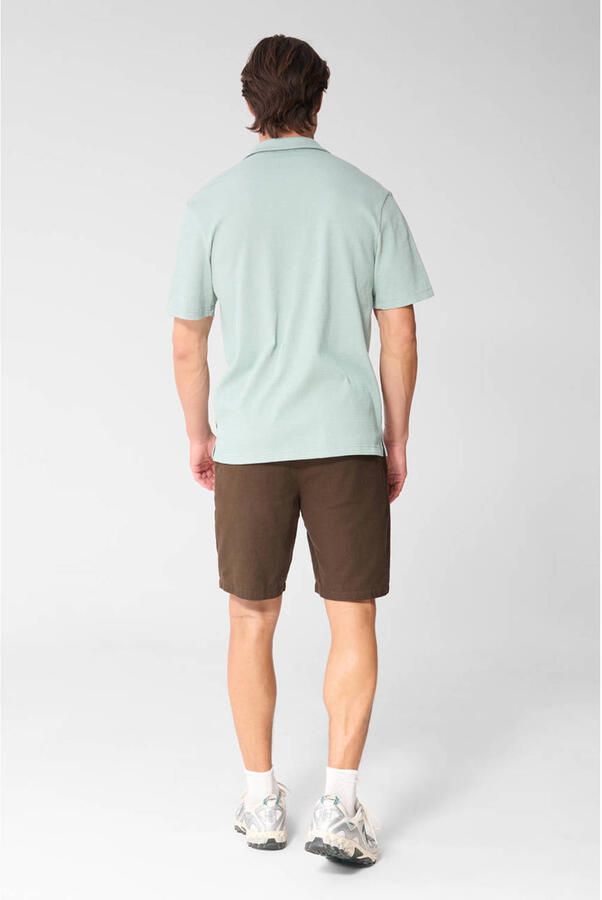 Shoeby regular casual overhemd mintgroen - Foto 3