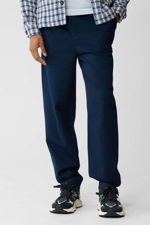 Shoeby regular chino blauw