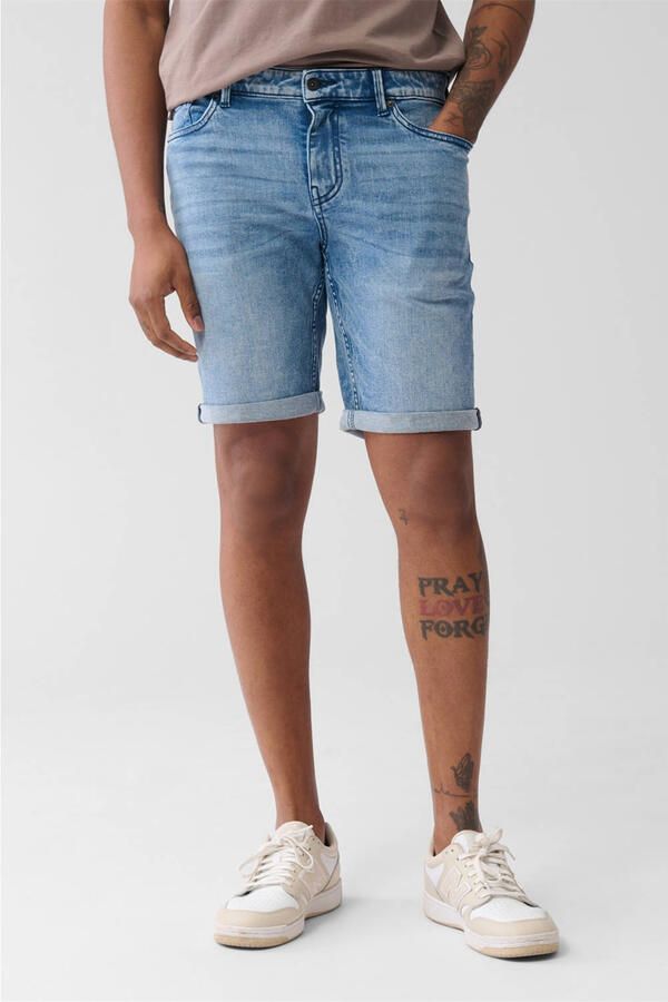 Shoeby regular denim short blauw