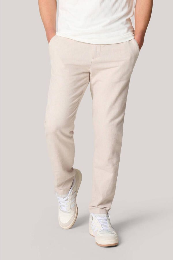 Shoeby regular fit broek beige - Foto 3