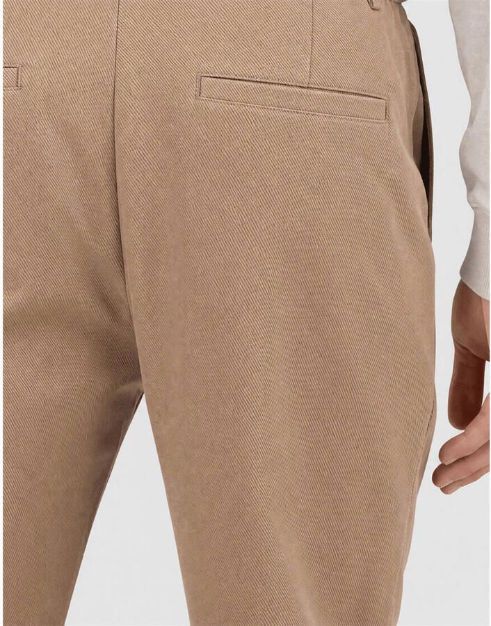 Shoeby regular fit casual broek lichtbruin - Foto 2