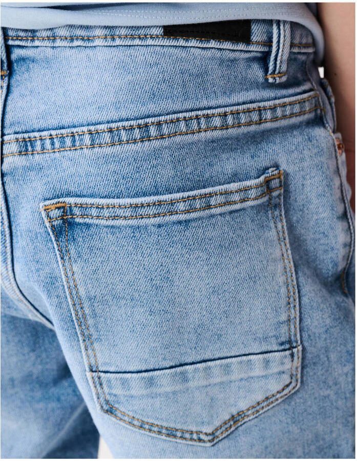 Shoeby regular fit jeans light blue Blauw Jongens Denim Effen 128 - Foto 2
