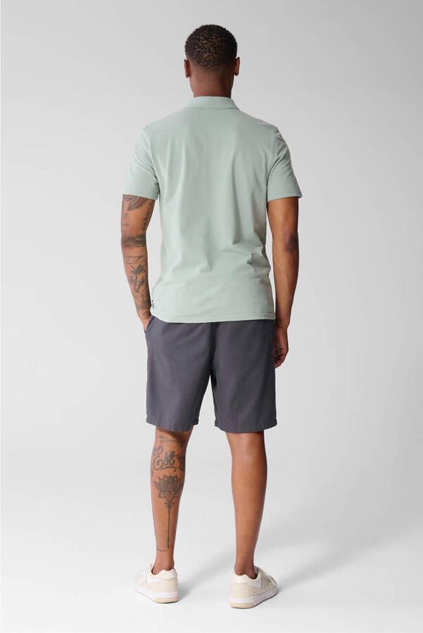 Shoeby regular fit polo lichtgroen - Foto 3