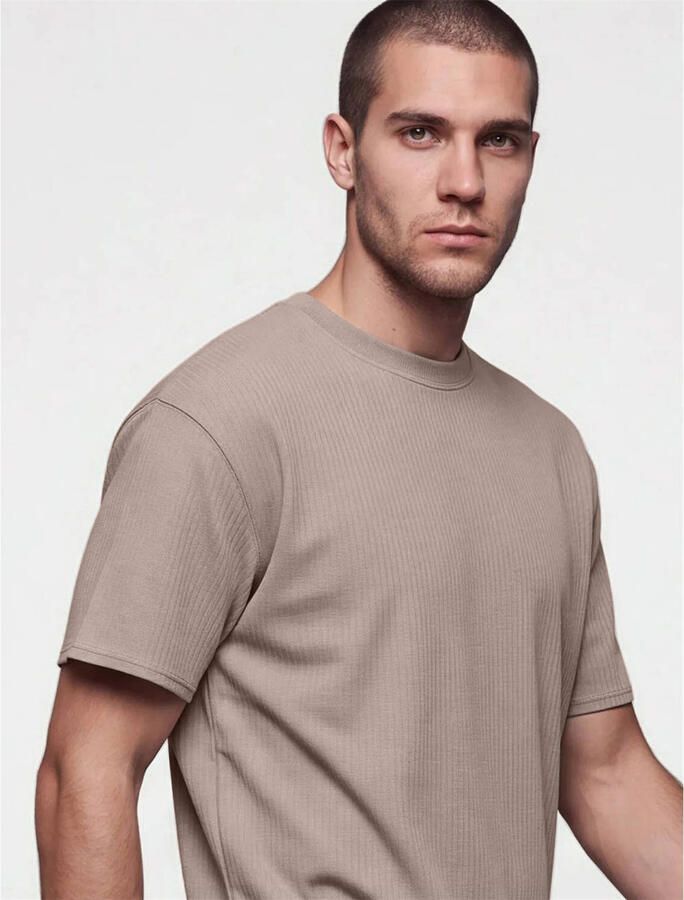 Shoeby regular fit T-shirt lichtgroen - Foto 3