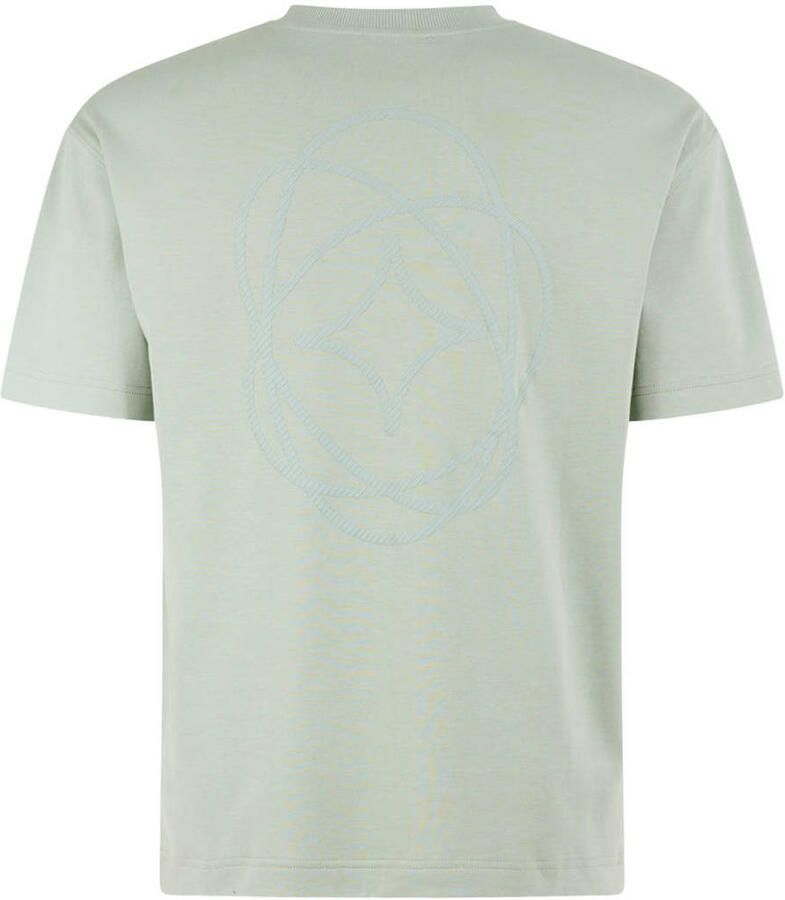 Shoeby regular fit T-shirt met logo lichtgroen - Foto 2