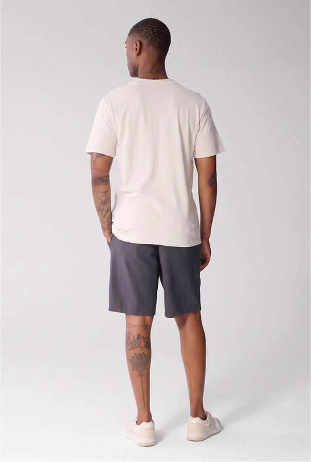 Shoeby regular fit T-shirt met print lichtgrijs - Foto 2
