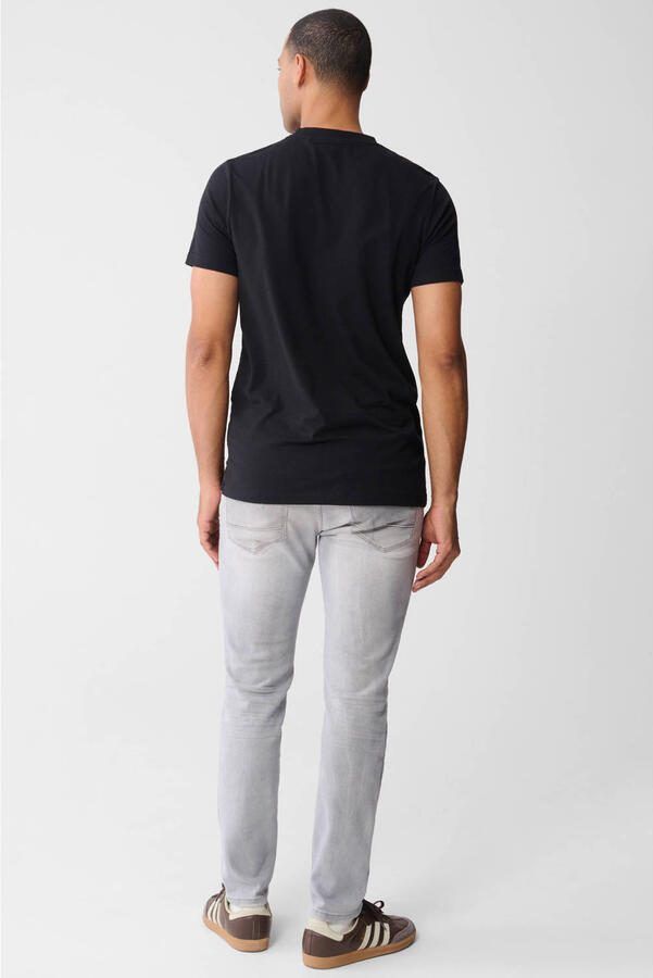 Shoeby regular fit T-shirt zwart - Foto 3