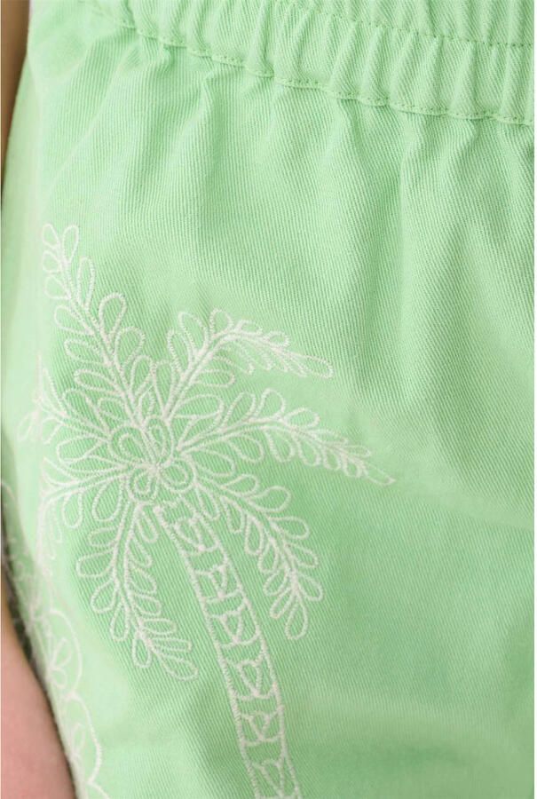 Shoeby regular high waist casual short lichtgroen - Foto 2