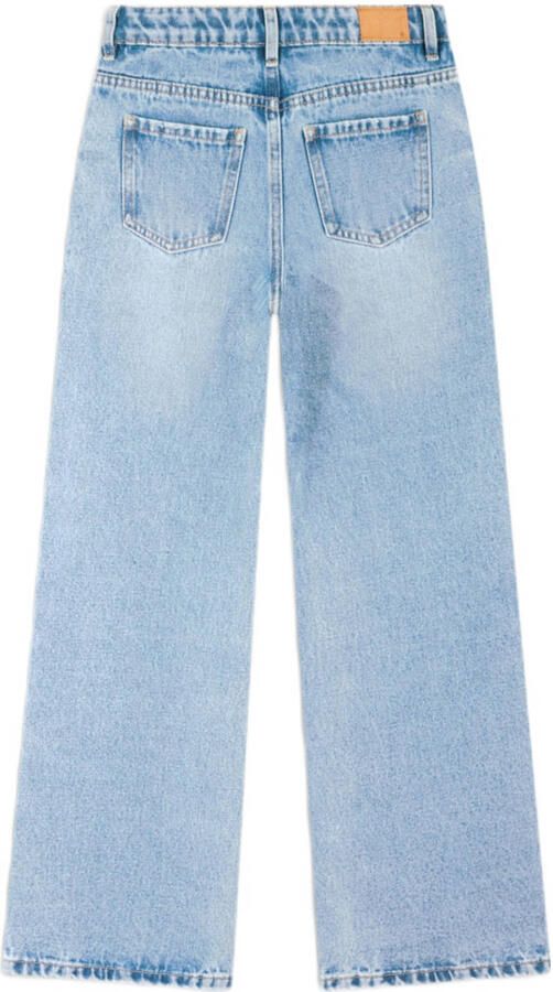 Shoeby regular high waist straight leg jeans light blue denim - Foto 2