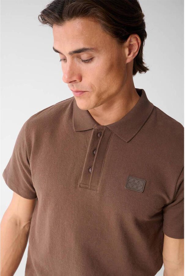 Shoeby regular polo bruin