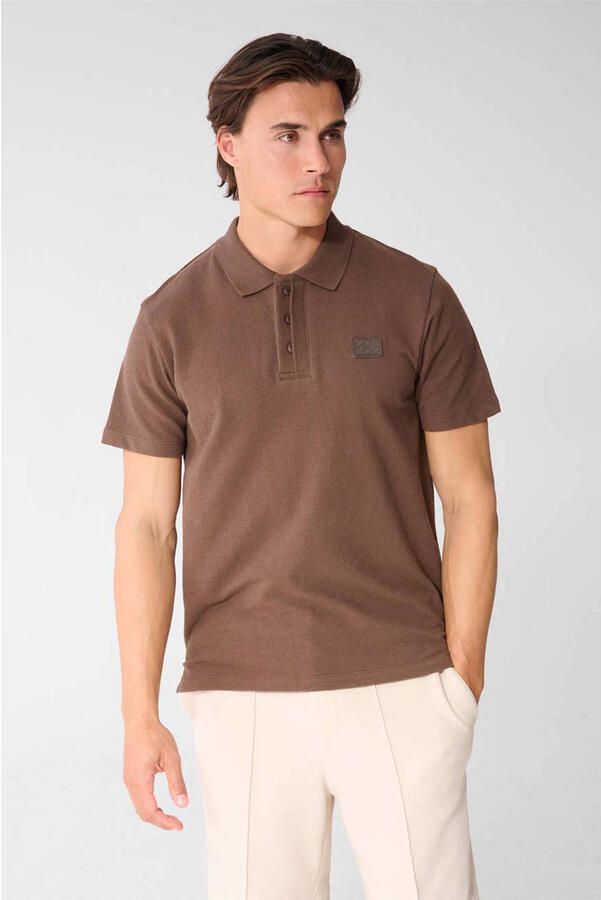 Shoeby regular polo bruin - Foto 3