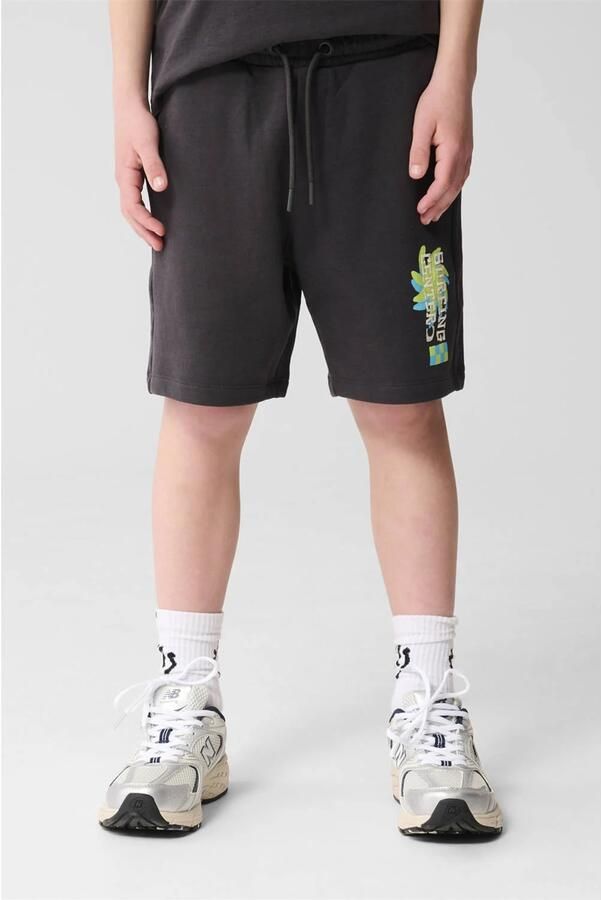 Shoeby regular sweatshort antraciet