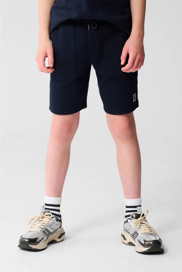 Shoeby regular sweatshort donkerblauw
