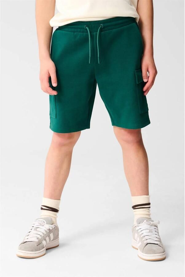 Shoeby regular sweatshort donkergroen