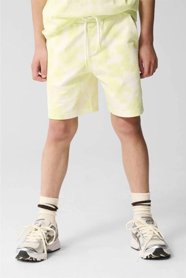 Shoeby regular sweatshort lichtgroen - Foto 1