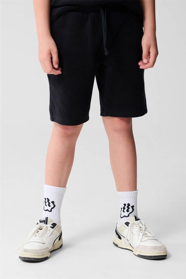 Shoeby regular sweatshort zwart