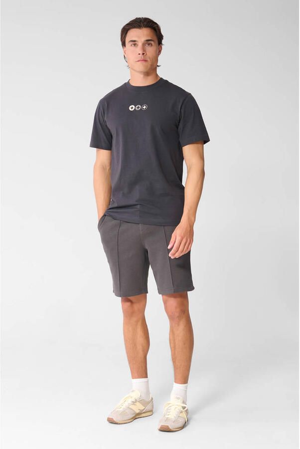 Shoeby regular T-shirt antraciet - Foto 3