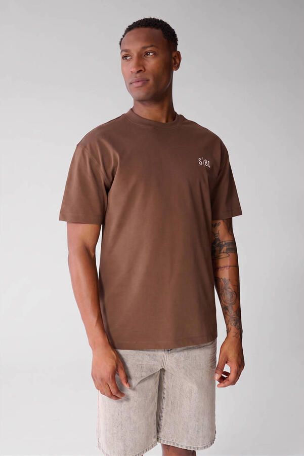 Shoeby regular T-shirt bruin