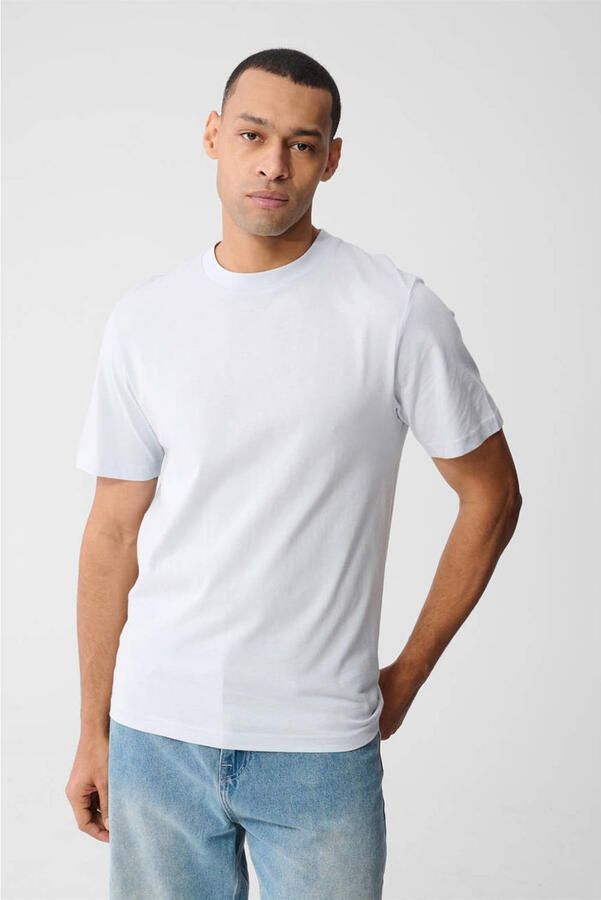 Shoeby regular T-shirt lichtblauw