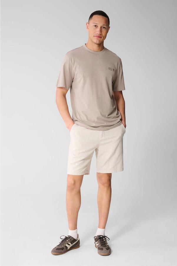 Shoeby regular T-shirt lichtbruin - Foto 3