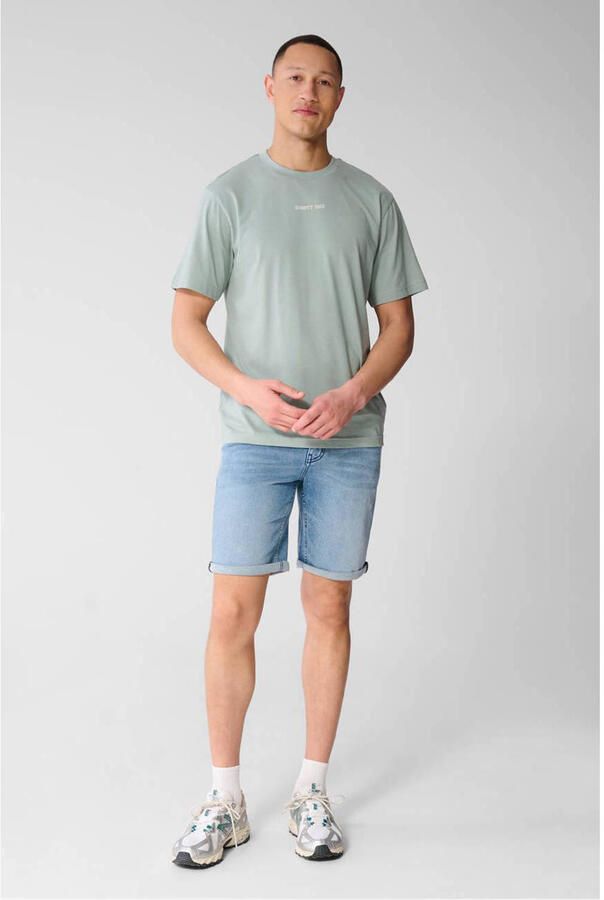 Shoeby regular T-shirt lichtgroen - Foto 2