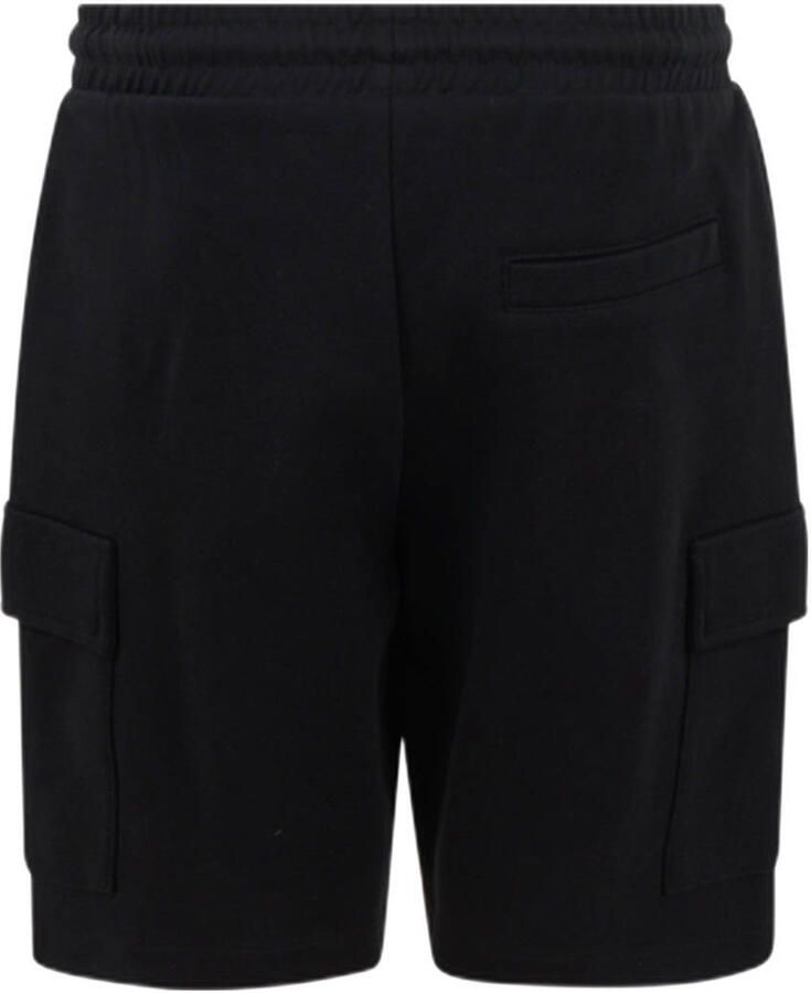 Shoeby extra low waist regular fit cargo short zwart Korte broek Jongens Katoen 122 128 - Foto 2
