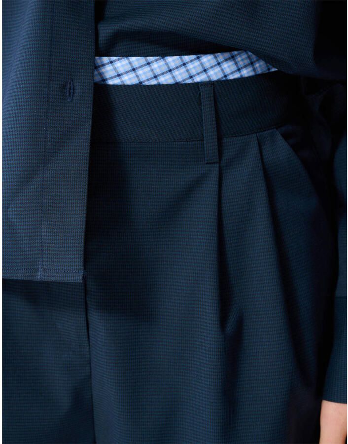 Shoeby regular waist casual short donkerblauw - Foto 2