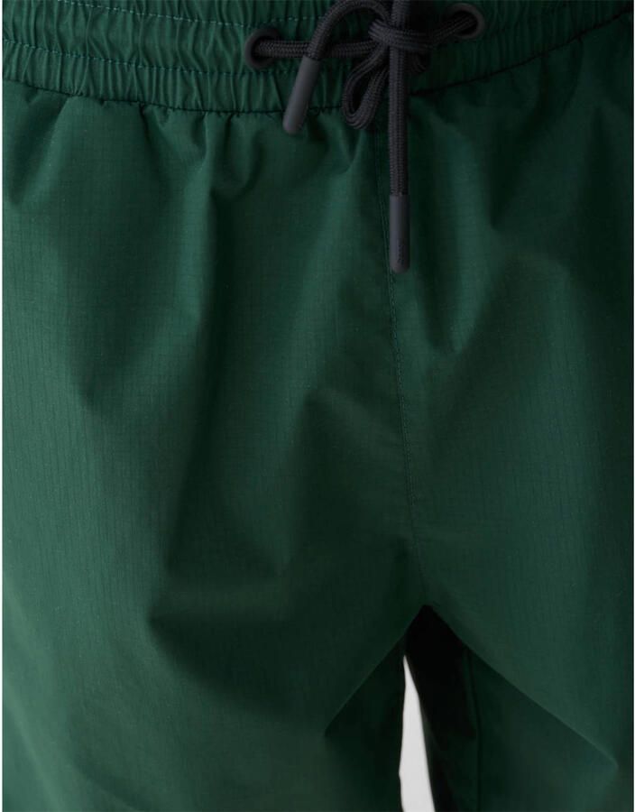 Shoeby regular waist casual short donkergroen - Foto 3