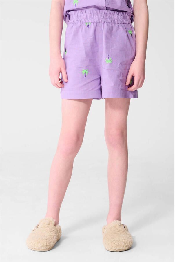 Shoeby regular waist casual short met pailletten