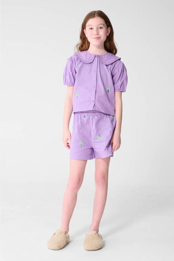Shoeby regular waist casual short met pailletten - Foto 2