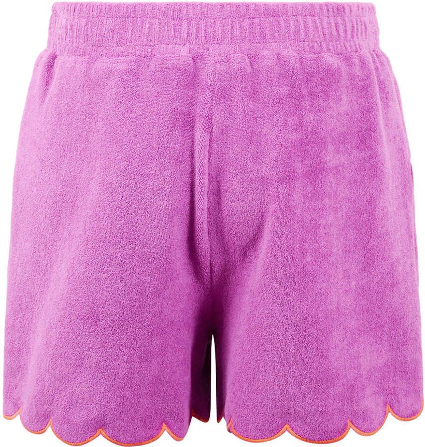 Shoeby regular waist casual short paars - Foto 2