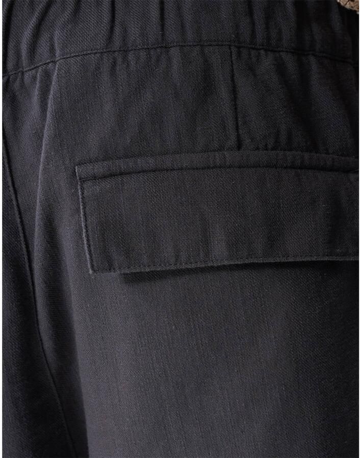 Shoeby regular waist chino short grijs - Foto 3
