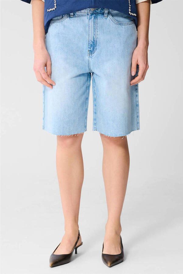 Shoeby regular waist short light blue denim