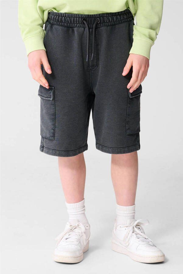 Shoeby regular waist sweatshort antraciet