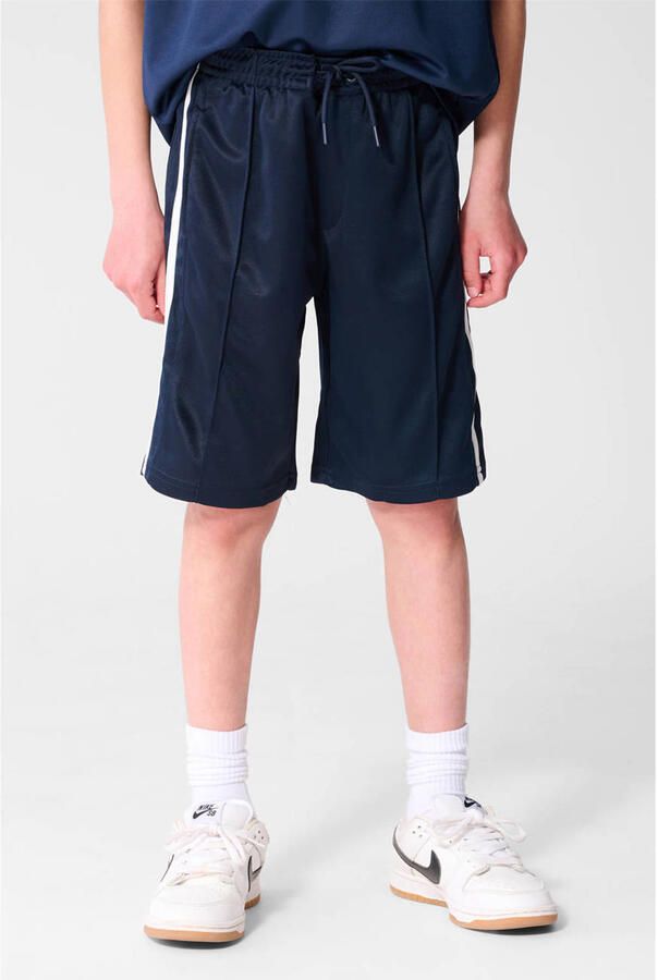 Shoeby regular waist sweatshort donkerblauw